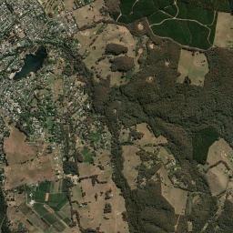 Aerial view of Beechworth