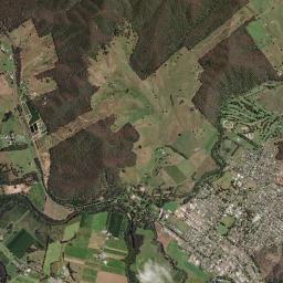 Myrtleford High Resolution Satellite Map