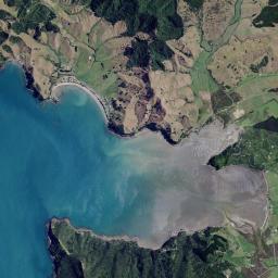 Aerial view of Colville Bay (Cabbage Bay)
