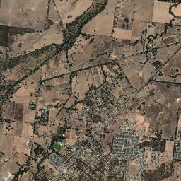 Huntly High Resolution Satellite Map
