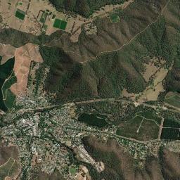 Bright High Resolution Satellite Map