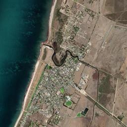 Kingston South East High Resolution Satellite Map