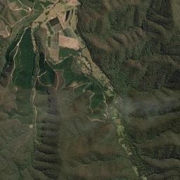 Alpine High Resolution Satellite Map