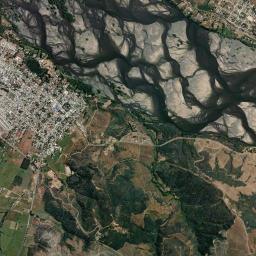 Santa Juana High Resolution Satellite Map