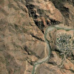 Andacollo High Resolution Satellite Map