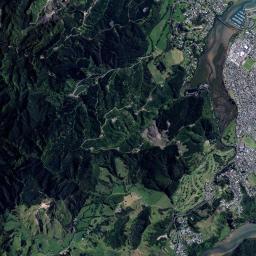 Whangamata High Resolution Satellite Map
