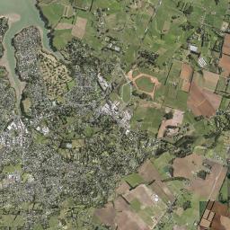 Waiuku High Resolution Satellite Map