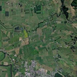 Paeroa High Resolution Satellite Map