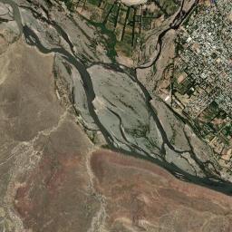 Chos Malal High Resolution Satellite Map