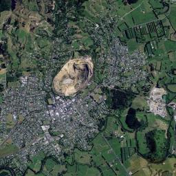Waihi High Resolution Satellite Map