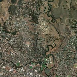 Sunbury High Resolution Satellite Map