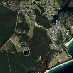 Mallacoota High Resolution Satellite Map