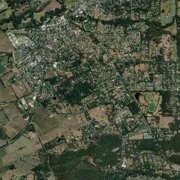 Healesville High Resolution Satellite Map