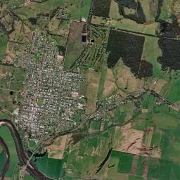 Orbost High Resolution Satellite Map