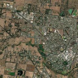 Hamilton High Resolution Satellite Map