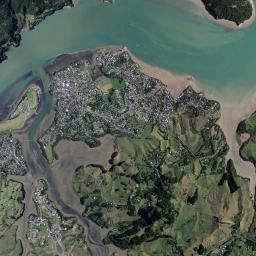 Raglan High Resolution Satellite Map