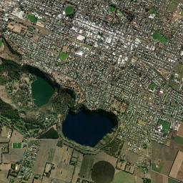 Mount Gambier High Resolution Satellite Map