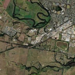 Bairnsdale High Resolution Satellite Map
