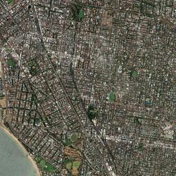 St Kilda East High Resolution Satellite Map