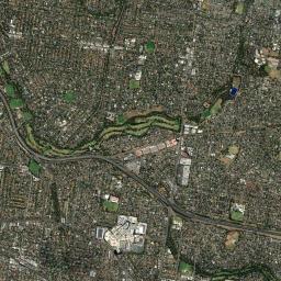 Ashburton High Resolution Satellite Map