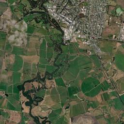 Maffra High Resolution Satellite Map
