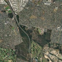Frankston High Resolution Satellite Map