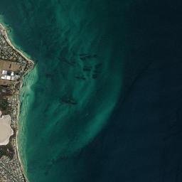 Indented Head High Resolution Satellite Map