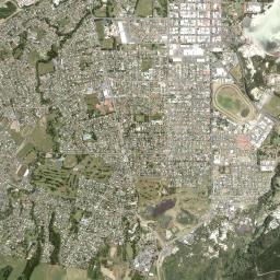Rotorua High Resolution Satellite Map