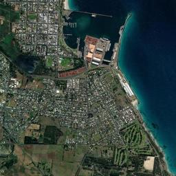 Portland High Resolution Satellite Map