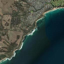 Jan Juc High Resolution Satellite Map