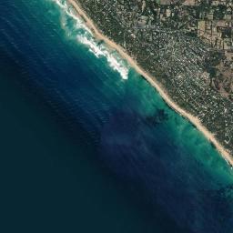 Saint Andrews Beach High Resolution Satellite Map