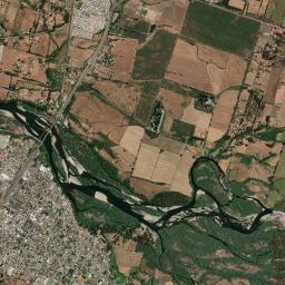 Pitrufquén High Resolution Satellite Map