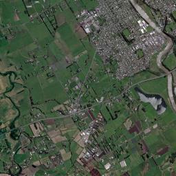 Waitara High Resolution Satellite Map