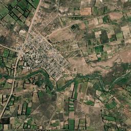 Picún Leufú High Resolution Satellite Map