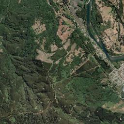 Los Lagos High Resolution Satellite Map