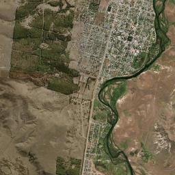 Junín de los Andes High Resolution Satellite Map