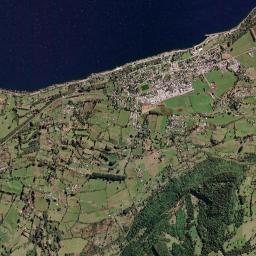 Lago Ranco High Resolution Satellite Map