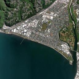 Petone High Resolution Satellite Map