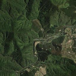Aerial view of Wakamarina River Gold Fossicking Area