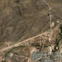 Sierra Grande High Resolution Satellite Map