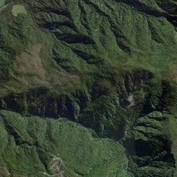 Aerial view of Stony and Britannia Streams Gold Fossicking Area