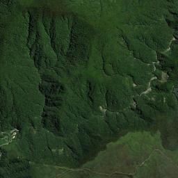 Aerial view of Lyell Creek Gold Fossicking Area
