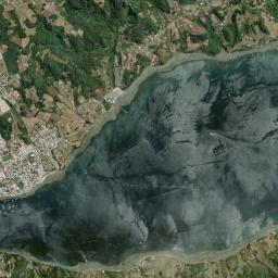 Dalcahue High Resolution Satellite Map