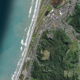 Greymouth High Resolution Satellite Map