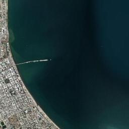 Puerto Madryn High Resolution Satellite Map