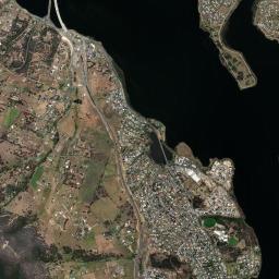 Austins Ferry High Resolution Satellite Map