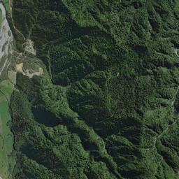 Aerial view of Jones Creek Gold Fossicking Area