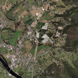 Huonville High Resolution Satellite Map