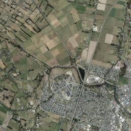 Kaiapoi High Resolution Satellite Map
