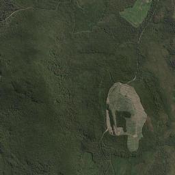 Aerial view of Lune River Fossicking Area